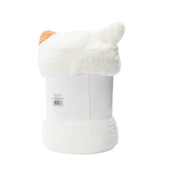 🔥Hooded Plush Kitty Blanket 50" x 60" BNWT🔥 - Picture 4 of 4